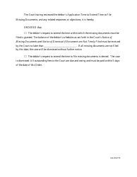 Application to Extend the Time to File Missing Documents - New Jersey, Page 9