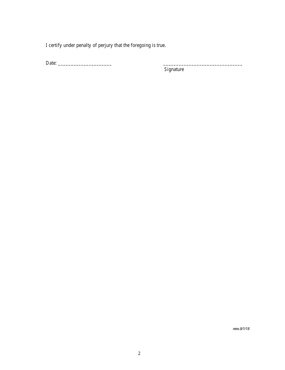 Certification Concerning Order to Be Submitted - New Jersey, Page 2