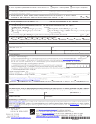 Form 2643A Missouri Tax Registration Application - Missouri, Page 4