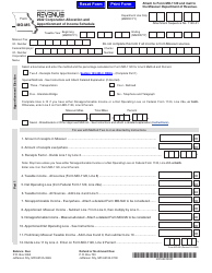 Document preview: Form MO-MS Corporation Allocation and Apportionment of Income Schedule - Missouri
