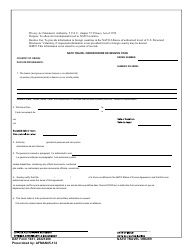 Document preview: DAF Form 1631 NATO Travel Order/Ordre De Mission Otan