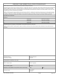 DAF Form 4455 Emergency Family Member Travel (Efmt) Form, Page 3