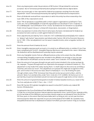 Instructions for Form FAE170, RV-R0011001 Franchise and Excise Tax Return - Tennessee, Page 10