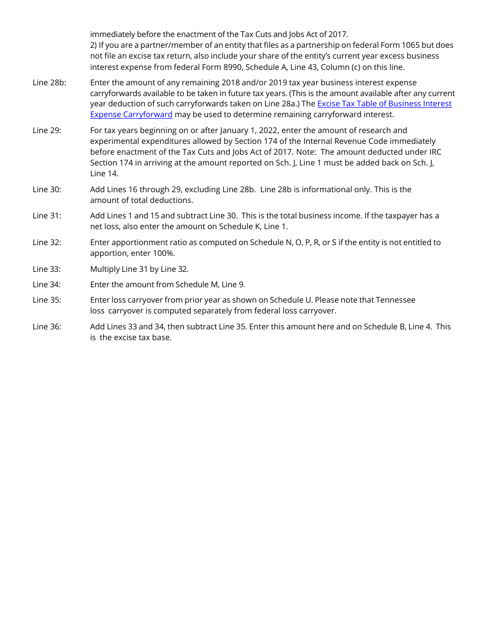 Download Instructions for Form FAE170, RVR0011001 Franchise and Excise