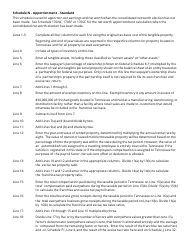 Instructions for Form FAE170, RV-R0011001 Franchise and Excise Tax Return - Tennessee, Page 13