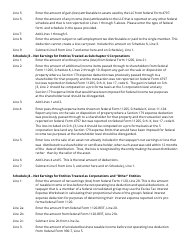 Instructions for Form FAE170, RV-R0011001 Franchise and Excise Tax Return - Tennessee, Page 7