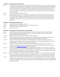Instructions for Form FAE174, RV-R0012001 Franchise and Excise Financial Institution and Captive Real Estate Investment Trust Tax Return - Tennessee, Page 2