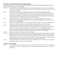 Instructions for Form FAE174, RV-R0012001 Franchise and Excise Financial Institution and Captive Real Estate Investment Trust Tax Return - Tennessee, Page 5