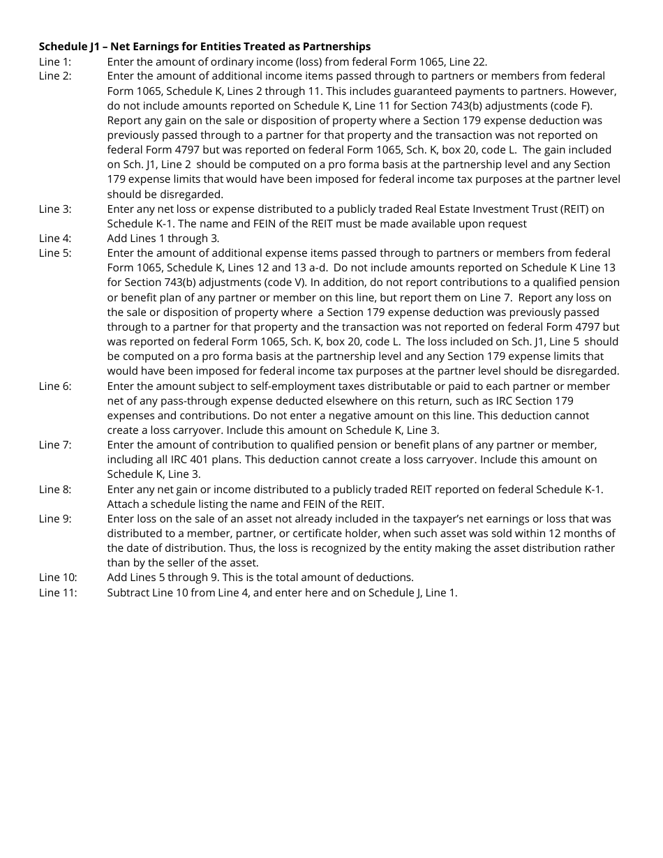 Instructions for Form FAE174, RV-R0012001 Franchise and Excise Financial Institution and Captive Real Estate Investment Trust Tax Return - Tennessee, Page 6