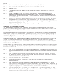 Form BUS428 (RV-R00107) Business Tax Return - Tennessee, Page 6