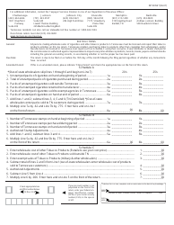 Form TOB552 (RV-R0006701) Tennessee Tobacco Products Return for Tax Periods Beginning July 1, 2007 Through September 30, 2013 - Tennessee, Page 2