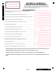 Form BIRT-HJ Business Income &amp; Receipts Tax - City of Philadelphia, Pennsylvania, Page 3