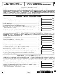 Net Profits Tax - City of Philadelphia, Pennsylvania, Page 2