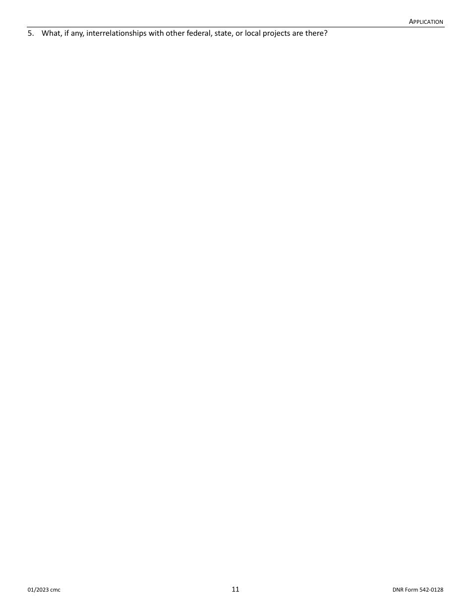 DNR Form 542-0128 Land and Water Conservation Fund Grant Application - Iowa, Page 11