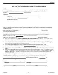 DNR Form 542-0128 Land and Water Conservation Fund Grant Application - Iowa, Page 29