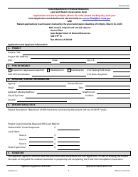 DNR Form 542-0128 Land and Water Conservation Fund Grant Application - Iowa, Page 7