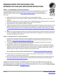 DNR Form 542-0617 Drinking Water State Revolving Fund Intended Use Plan (Iup) Application Form - Iowa, Page 2