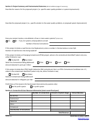 DNR Form 542-0617 Drinking Water State Revolving Fund Intended Use Plan (Iup) Application Form - Iowa, Page 4
