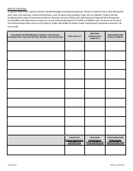DNR Form 542-0415 Community Forestry Grant Program Application - Iowa, Page 7