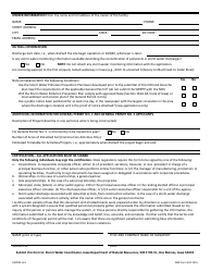 DNR Form 542-1415 Notice of Intent for Coverage Under Npdes Storm Water General Permit - Iowa, Page 4