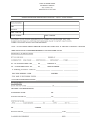 Document preview: Form CGS1 Certificate of Good Standing Application for a Liquor License Renewal - Rhode Island