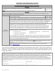 Form DMV204 Application for Driving Privilege or Id Card by Mail - Nevada, Page 2