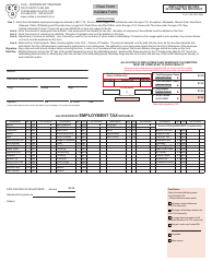 Document preview: Form CCA-102 Employer's Return of Income Tax Withheld - City of Cleveland, Ohio