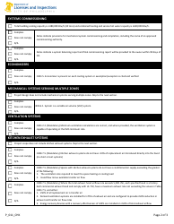 Form P_011_CHK Commercial Energy (Mechanical) Plan Review Checklist - City of Philadelphia, Pennsylvania, Page 2