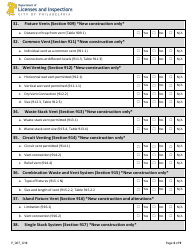 Form P_007_CHK 2018 Plumbing Code Plan Review Checklist - City of Philadelphia, Pennsylvania, Page 6