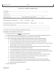 Form EPC-023 Repair of an Unpermitted Dock (Grandfathered) - Orange County, Florida, Page 2