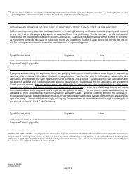 Form EPC-023 Repair of an Unpermitted Dock (Grandfathered) - Orange County, Florida, Page 3