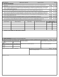 NOAA Form 56-42 Application for Appointment in the Noaa Commissioned Officer, Page 2
