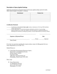 Autobody Shop Petition (Exemption) Letter - City of Philadelphia, Pennsylvania, Page 2