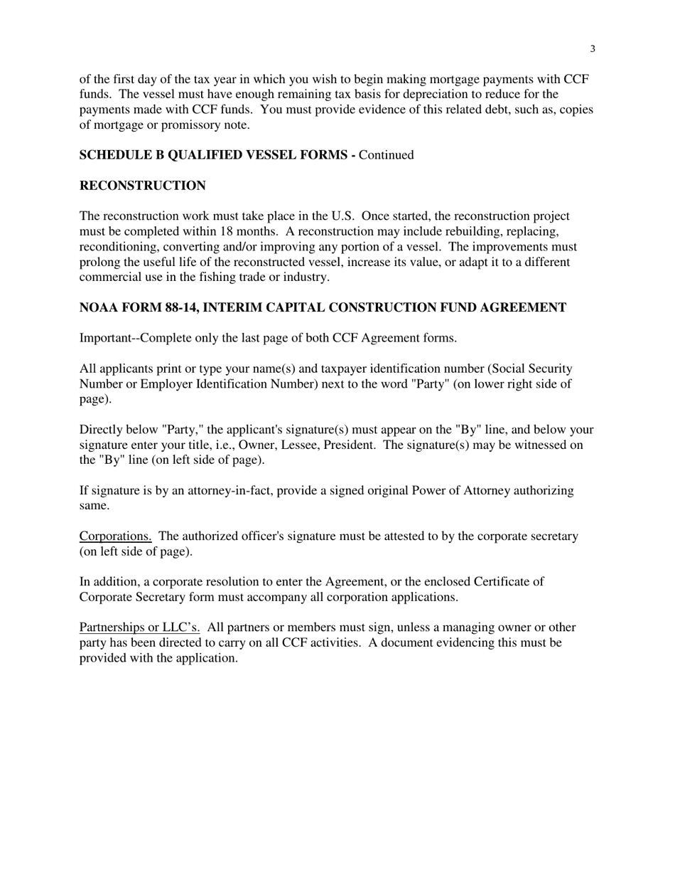 Instructions for Fishing Vessel Ccf Application, Page 3