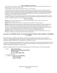 Afa Inshore Vessel Contract Fishing Notification, Page 2