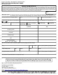 Document preview: Form ASC-3001 Employee Relocation Fact Sheet - California