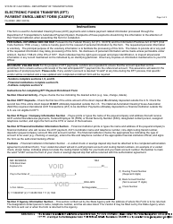 Form FA-2656C Electronic Funds Transfer (Eft) Payment Enrollment Form (Caspay) - California, Page 2
