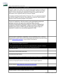 Ams Cpp Vendor Qualification Requirements Checklist, Page 2