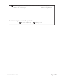 Form F3 Notice of Family Claim - British Columbia, Canada, Page 13