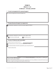 Form F3 Notice of Family Claim - British Columbia, Canada, Page 14