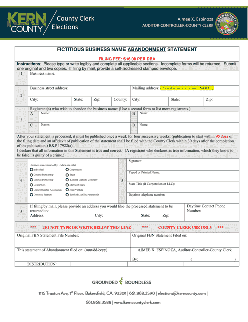 kern-county-california-fictitious-business-name-abandonment-statement