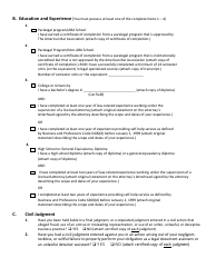 Legal Document Assistant Registration (Individual) - Kern County, California, Page 5