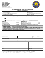 Unlawful Detainer Assistant Registration (Corporate or Partnership) - Kern County, California, Page 4