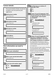 Form WFP1 Winter Fuel Payment Application Form - United Kingdom, Page 4