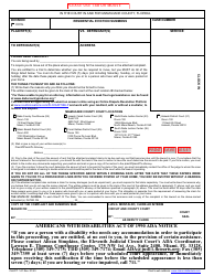 Form CLK/CT.141 Residential Eviction Summons - Miami-Dade County, Florida (English/Spanish/French/Haitian Creole)