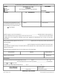 Form CLK/CT.058 Statement of Claim - Co-maker - Miami-Dade County, Florida