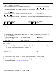 Form F700-219-346 Driver Rights Complaint Form - Washington (Punjabi), Page 3