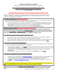 Document preview: Application for Advanced Practice Registered Nurse (Aprn) - Prescribe/Controlled Substance Registration Application - Nevada