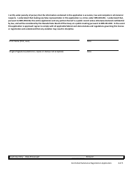 Controlled Substance Application - Nevada, Page 4