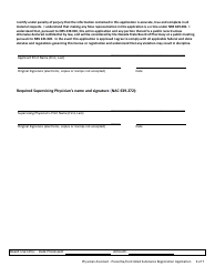 Physician Assistant (Pa) - Prescribe/Controlled Substance Registration Application - Nevada, Page 6